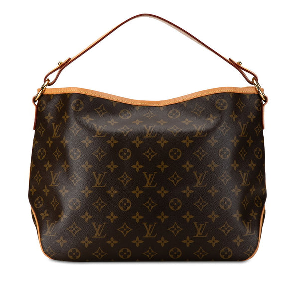 ルイ ヴィトン モノグラム ディライトフルPM ショルダーバッグ M40352 ブラウン PVC レザー レディース LOUIS VUITTON 【中古】