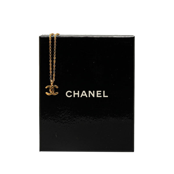 シャネル ココマーク ネックレス ゴールド メッキ レディース CHANEL 【中古】