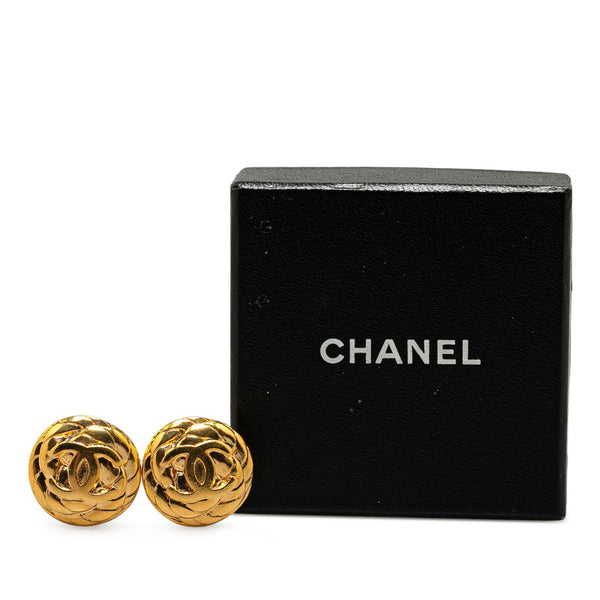 シャネル ヴィンテージ ココマーク  イヤリング ゴールド メッキ レディース CHANEL 【中古】