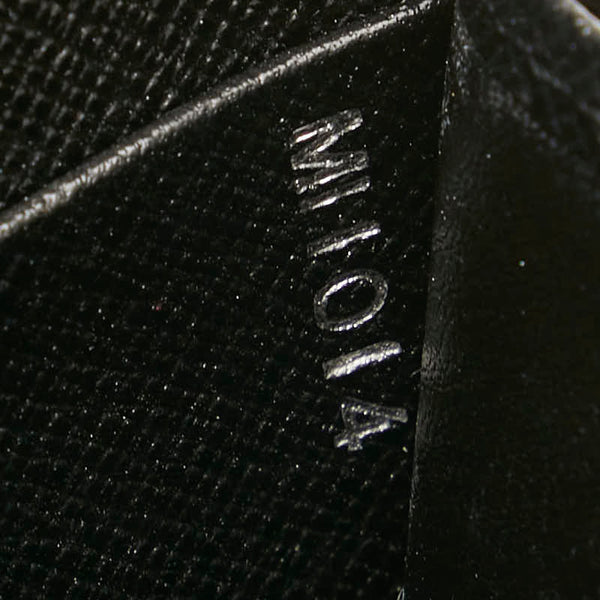 ルイ ヴィトン タイガ オーガナイザー アトールNM ラウンドファスナー 長財布 M30652 ブラック レザー メンズ LOUIS VUITTON 【中古】
