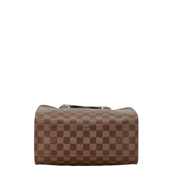 ルイ ヴィトン ダミエ トリアナ ハンドバッグ N51155 ブラウン PVC レザー レディース LOUIS VUITTON 【中古】