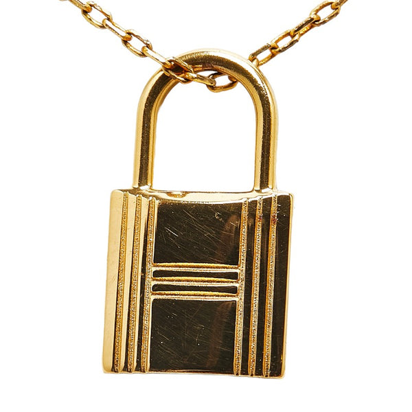 エルメス カデナ ネックレス ゴールド メッキ レディース HERMES 【中古】