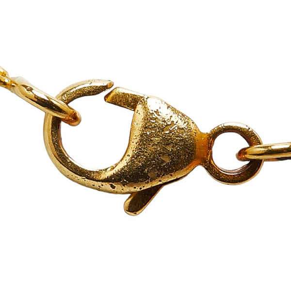 エルメス カデナ ネックレス ゴールド メッキ レディース HERMES 【中古】