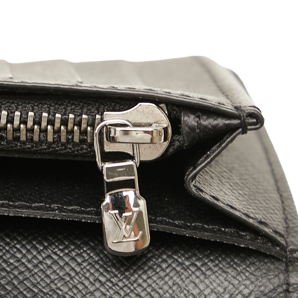 ルイ ヴィトン モノグラム エクリプス ポルトフォイユ ブラザ  長財布 M61697 グレー PVC レザー メンズ LOUIS VUITTON 【中古】
