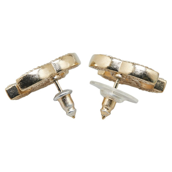 シャネル ココマーク ピアス シルバー メッキ レディース CHANEL 【中古】