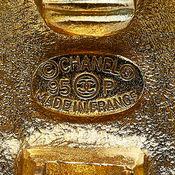 シャネル ココマーク イヤリング ゴールド メッキ レディース CHANEL 【中古】