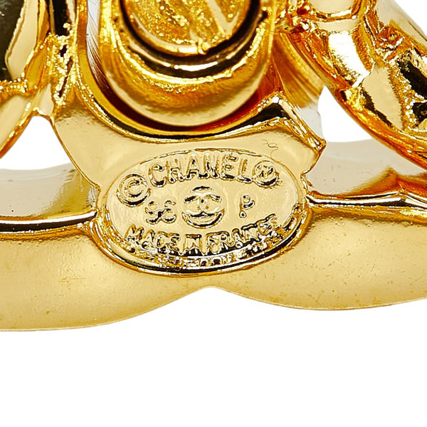 シャネル ココマーク ターンロック ブレスレット ゴールド メッキ レディース CHANEL 【中古】
