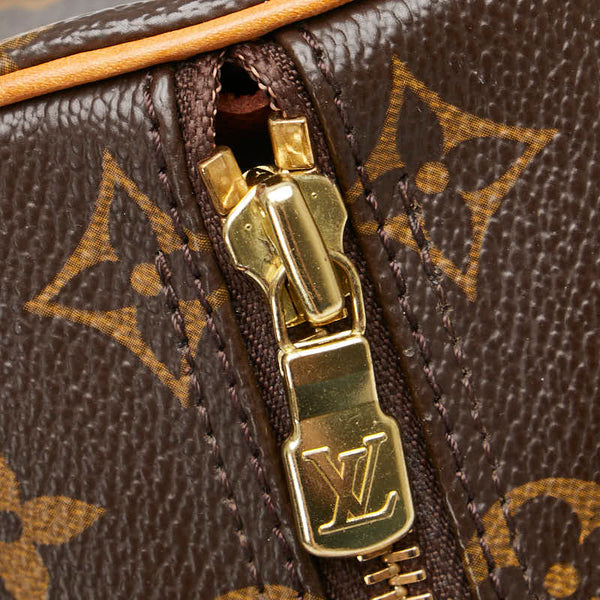 ルイ ヴィトン モノグラム パピヨン26 ハンドバッグ M51386 ブラウン PVC レザー レディース LOUIS VUITTON 【中古】