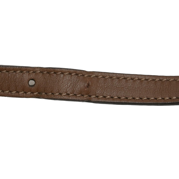 グッチ GGスプリーム グッチニース ハンドバッグ ショルダーバッグ 2WAY 309617 ベージュ ブラウン PVC レザー レディース GUCCI 【中古】