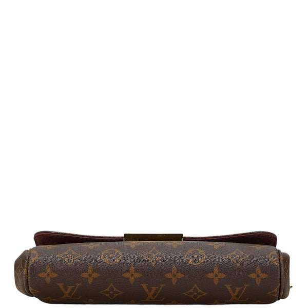 ルイ ヴィトン モノグラム フェイボリットMM ハンドバッグ ショルダーバッグ 2WAY M40718 ブラウン PVC レザー レディース LOUIS VUITTON 【中古】
