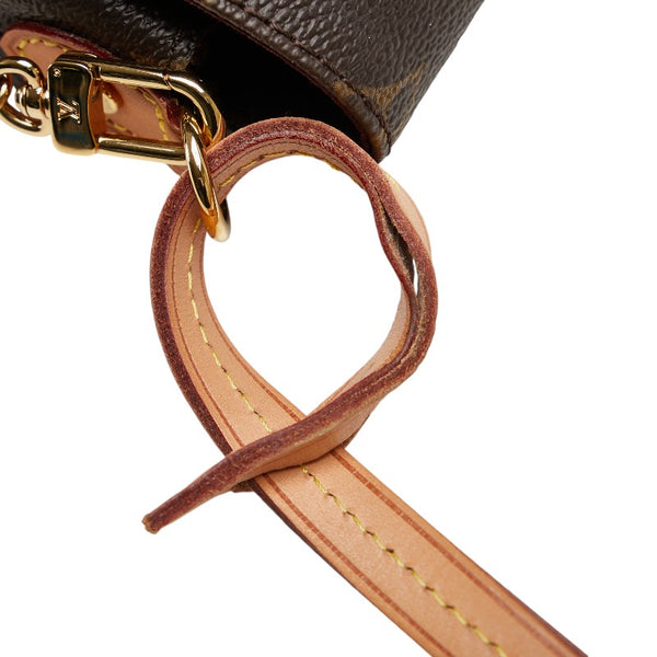ルイ ヴィトン モノグラム フェイボリットMM ハンドバッグ ショルダーバッグ 2WAY M40718 ブラウン PVC レザー レディース LOUIS VUITTON 【中古】