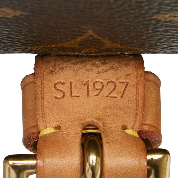 ルイ ヴィトン モノグラム ベルエア ハンドバッグ ショルダーバッグ 2WAY M51122 ブラウン PVC レザー レディース LOUIS VUITTON 【中古】