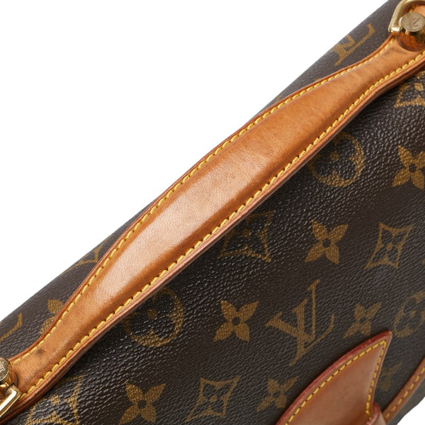ルイ ヴィトン モノグラム ベルエア ハンドバッグ ショルダーバッグ 2WAY M51122 ブラウン PVC レザー レディース LOUIS VUITTON 【中古】