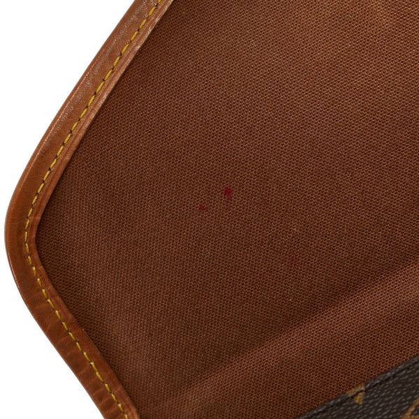 ルイ ヴィトン モノグラム ベルエア ハンドバッグ ショルダーバッグ 2WAY M51122 ブラウン PVC レザー レディース LOUIS VUITTON 【中古】