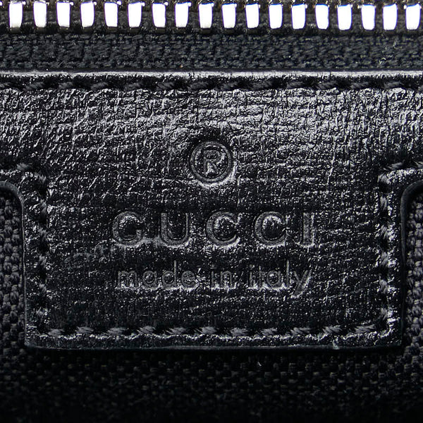 グッチ GGスプリーム インターロッキングG ミディアム リュック バックパック 696013 ブラック PVC レザー レディース GUCCI 【中古】