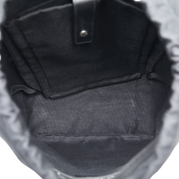 グッチ GGスプリーム インターロッキングG ミディアム リュック バックパック 696013 ブラック PVC レザー レディース GUCCI 【中古】