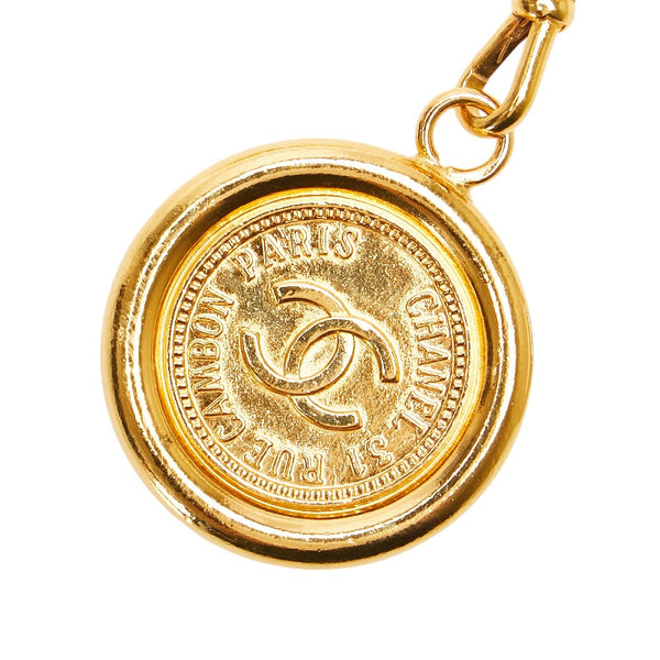 シャネル ココマーク チェーン ベルト ゴールド メッキ レディース CHANEL 【中古】