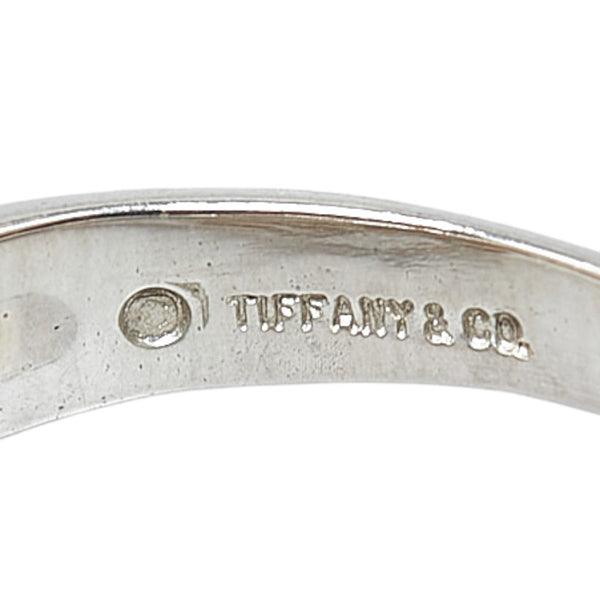 ティファニー シグネチャークロス リング 指輪 12号 SV925 シルバー K18YG イエローゴールド レディース TIFFANY&Co. 【中古】