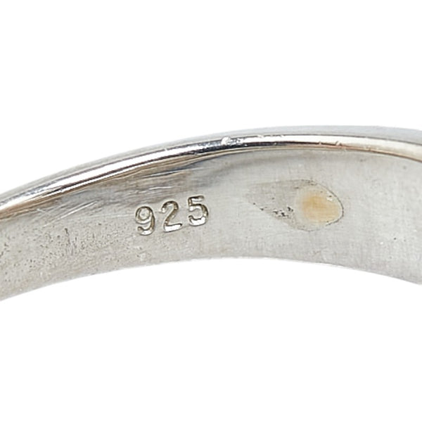 ティファニー シグネチャークロス リング 指輪 12号 SV925 シルバー K18YG イエローゴールド レディース TIFFANY&Co. 【中古】