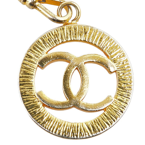 シャネル ヴィンテージ ココマーク 3連 チェーンベルト ゴールド メッキ レディース CHANEL 【中古】