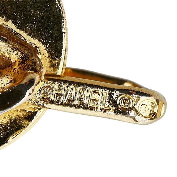シャネル ヴィンテージ ココマーク 3連 チェーンベルト ゴールド メッキ レディース CHANEL 【中古】