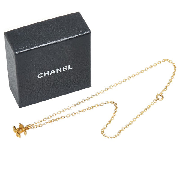 シャネル ココマーク ネックレス ゴールド メッキ レディース CHANEL 【中古】