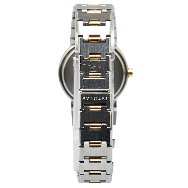 ブルガリ ブルガリブルガリ 腕時計 BB26SGD クオーツ ブラック文字盤 ステンレススチール レディース BVLGARI 【中古】