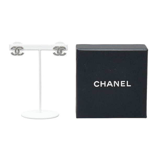シャネル ココマーク ラインストーン ピアス メタル メタル レディース CHANEL 【中古】