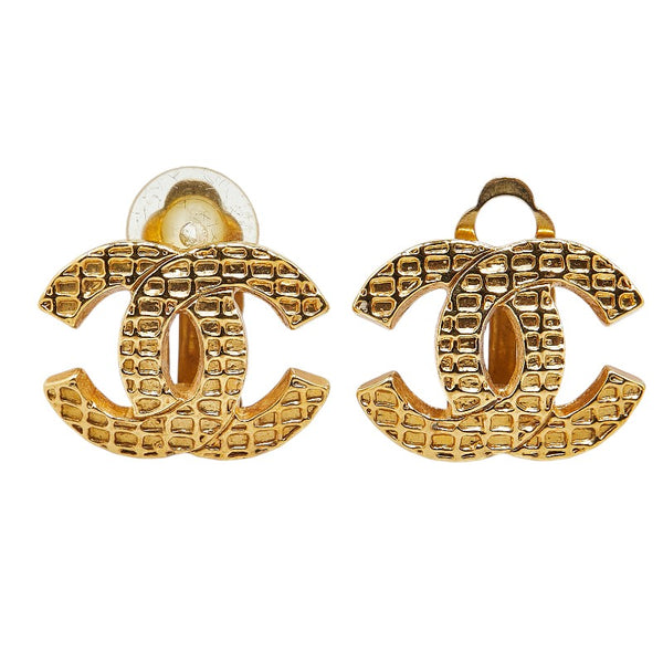 シャネル ヴィンテージ ココマーク イヤリング ゴールド メッキ レディース CHANEL 【中古】