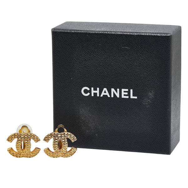 シャネル ヴィンテージ ココマーク イヤリング ゴールド メッキ レディース CHANEL 【中古】