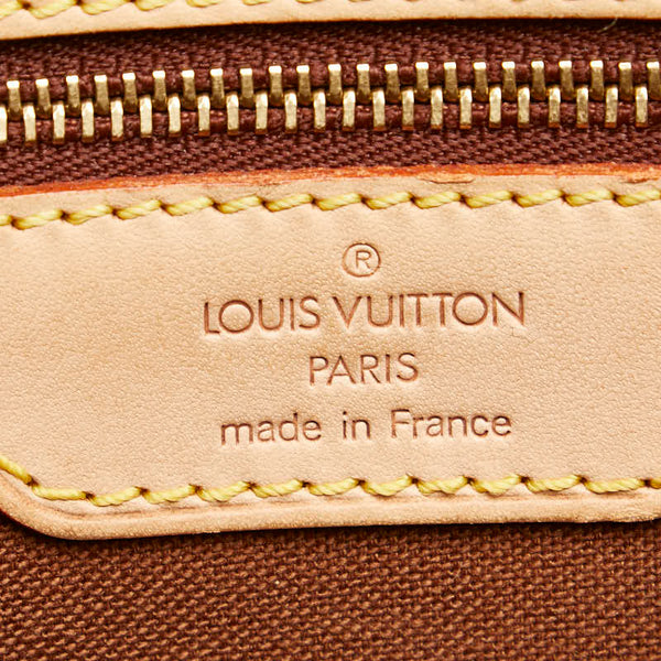 ルイ ヴィトン モノグラム ソローニュ 斜め掛け ショルダーバッグ M42250 ブラウン PVC レザー レディース LOUIS VUITTON 【中古】