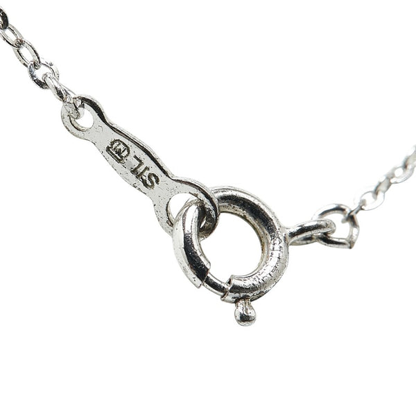 ミキモト 葡萄 ブドウ リボン モチーフ ネックレス イヤリング セット SV925 シルバー パール レディース MIKIMOTO 【中古】