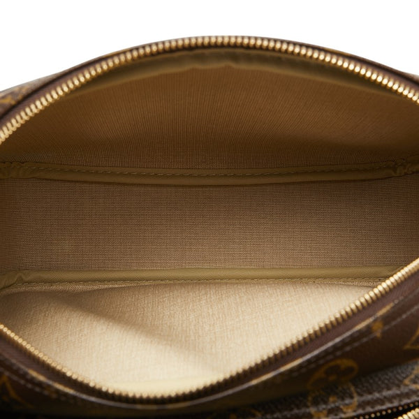 ルイ ヴィトン モノグラム  リポーターPM 斜め掛け ショルダーバッグ  M45254 ブラウン PVC レザー レディース LOUIS VUITTON 【中古】