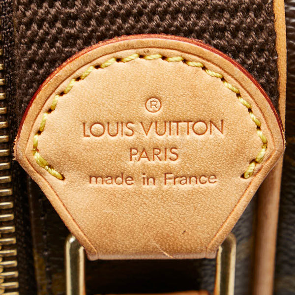 ルイ ヴィトン モノグラム  リポーターPM 斜め掛け ショルダーバッグ  M45254 ブラウン PVC レザー レディース LOUIS VUITTON 【中古】