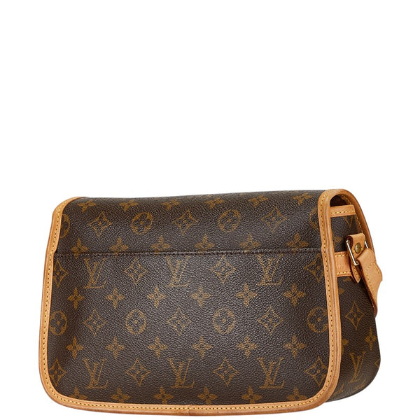 ルイ ヴィトン モノグラム ソローニュ 斜め掛け ショルダーバッグ M42250 ブラウン PVC レザー レディース LOUIS VUITTON 【中古】
