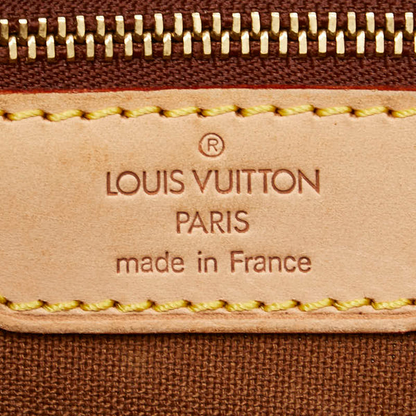 ルイ ヴィトン モノグラム ソローニュ 斜め掛け ショルダーバッグ M42250 ブラウン PVC レザー レディース LOUIS VUITTON 【中古】
