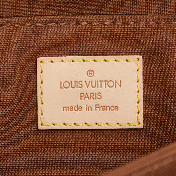 ルイ ヴィトン モノグラム マレル ハンドバッグ M51157 ブラウン PVC レザー レディース LOUIS VUITTON 【中古】