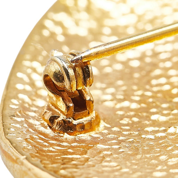 シャネル ココマーク 王冠 クラウン モチーフ ブローチ ゴールド メッキ レディース CHANEL 【中古】