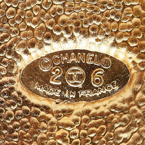 シャネル ココマーク 王冠 クラウン モチーフ ブローチ ゴールド メッキ レディース CHANEL 【中古】