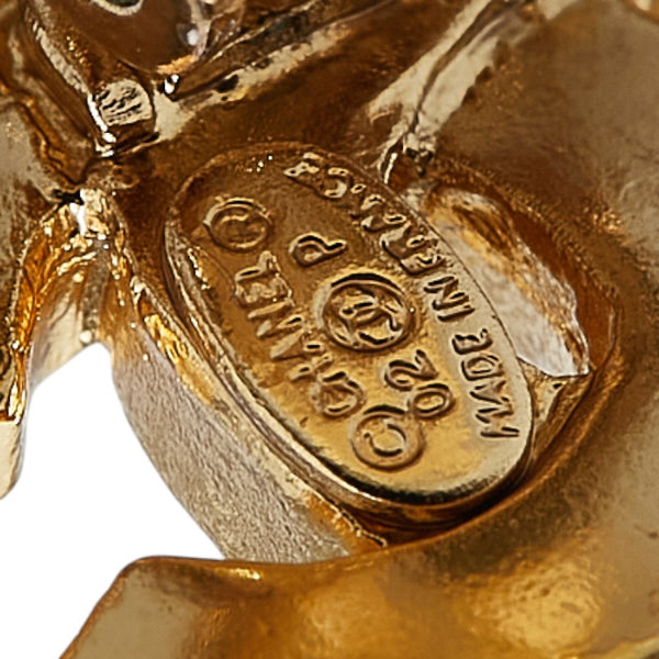 シャネル ココマーク マトラッセバッグ イヤリング ゴールド メッキ レディース CHANEL 【中古】