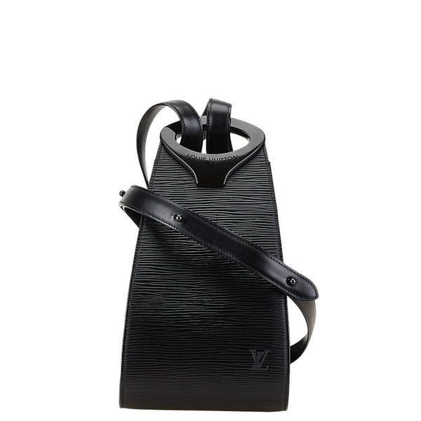 ルイ ヴィトン エピ ミニュイ 斜め掛け ショルダーバック M52392 ノワール ブラック レザー レディース LOUIS VUITTON 【中古】