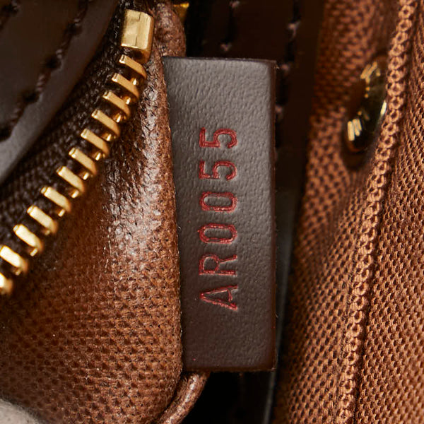ルイ ヴィトン ダミエ リベラGM ハンドバッグ ボストンバッグ N41432 ブラウン PVC レザー レディース LOUIS VUITTON 【中古】