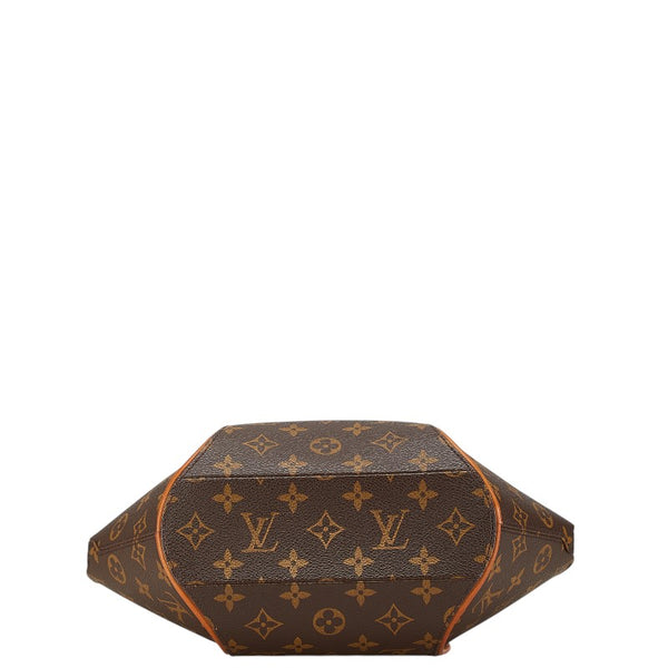 ルイ ヴィトン モノグラム エリプスPM ハンドバッグ M51127 ブラウン PVC レザー レディース LOUIS VUITTON 【中古】