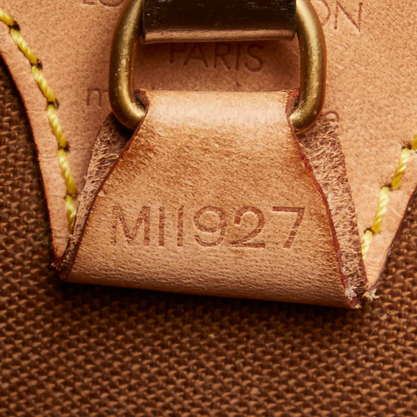 ルイ ヴィトン モノグラム エリプスPM ハンドバッグ M51127 ブラウン PVC レザー レディース LOUIS VUITTON 【中古】
