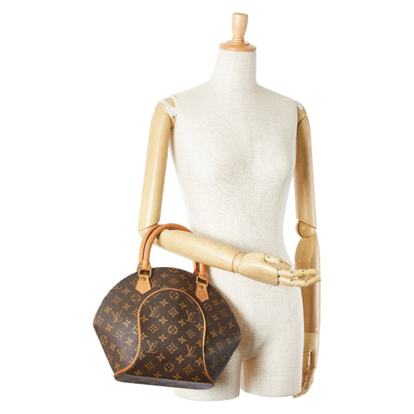 ルイ ヴィトン モノグラム エリプスPM ハンドバッグ M51127 ブラウン PVC レザー レディース LOUIS VUITTON 【中古】
