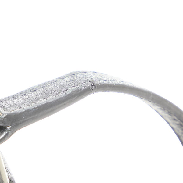 サンローラン ショルダーバッグ ブラック レザー レディース SAINT LAURENT 【中古】