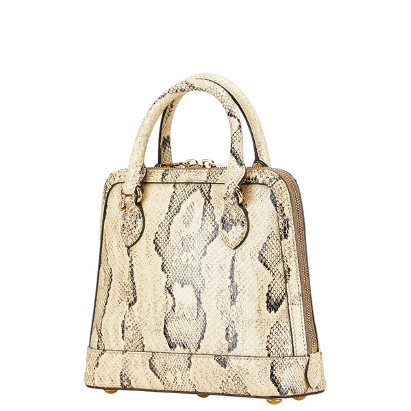 グッチ ホースビット シェリーライン ハンドバッグ ショルダーバッグ 2WAY 677367 ベージュ レザー レディース GUCCI 【中古】