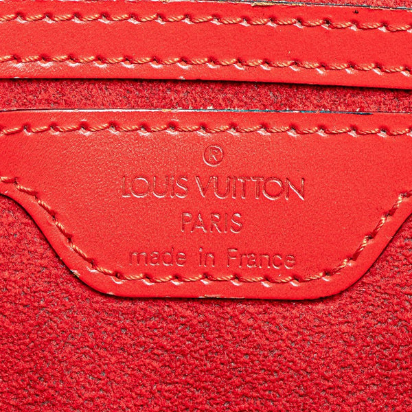 ルイ ヴィトン エピ サンジャック ハンドバッグ M52277 カスティリアンレッド レザー レディース LOUIS VUITTON 【中古】
