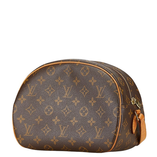 ルイ ヴィトン モノグラム ブロワ 斜め掛け ショルダーバッグ M51221 ブラウン PVC レザー レディース LOUIS VUITTON 【中古】