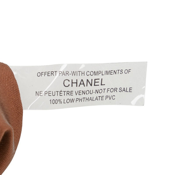 シャネル ココマーク ノベルティ 斜め掛け ショルダーバッグ ベージュ パイル レディース CHANEL 【中古】